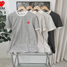 COMME DES GARCONS 꼼데가르송 머슬 단가라 라운드 반팔티