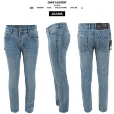 YSL 입생로랑 스틸로고 슬림 일자진