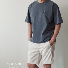 STONEISLAND 스톤아일랜드 피그먼트 반팔티