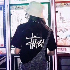 STUSSY 스투시 프린트 반소매 티셔츠