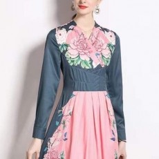 CHRISTIAN DIOR 크리스찬디올 핑크플라워배색OPS