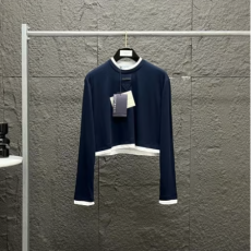 PRADA 프라다 24 삼각 로고 레이어드 롱슬리브