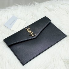 YSL SAINT LAURENT 입생로랑 업타운 캐비어 클러치