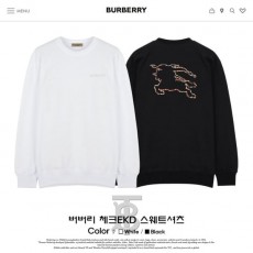 BURBERRY 버버리 체크EKD 특양면맨투맨