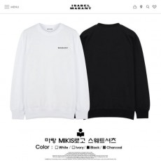 ISABEL MARANT 이자벨마랑 MIKIS로고 특양면맨투맨