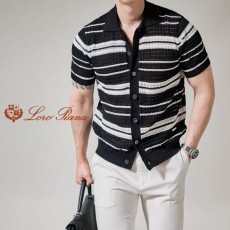 LORO PIANA 로로피아나 히든 린넨 가디건