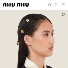 MIUMIU 미우미우 헤어클립