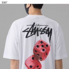 STUSSY 스투시 퍼지다이슨 수지티셔츠 저지크루넥 루즈오버핏