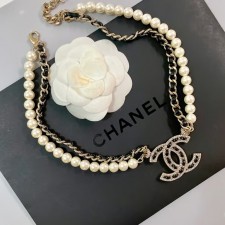 CHANEL 샤넬 제니 진주 목걸이