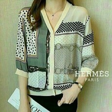 HERMES 에르메스 도트체인가디건