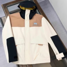 GUCCI 구찌 멀티 배색 후드 바람막이