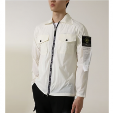 STONEISLAND 스톤아일랜드 지퍼로고 셔츠형자켓