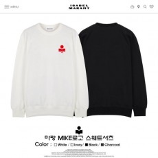 ISABEL MARANT 이자벨마랑 MIKE로고 특양면맨투맨