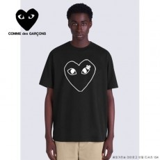 COMME DES GARCONS 꼼데가르송 라인로고 반팔 티셔츠 154