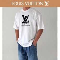 LOUIS VUITTON 루이비통 절개 오버 페이드반팔