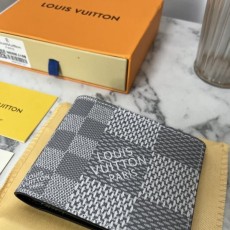 LOUIS VUITTON 루이비통 다미에 인피니 3D 그레이 반(지)갑