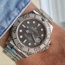 ROLEX 로렉스 요트마스터 그레이 플레티넘