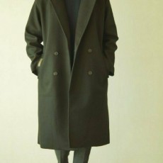 발**** 더블롱코트