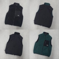 남녀 공용 스튜시 리버시블 조끼 (양털) (공용)