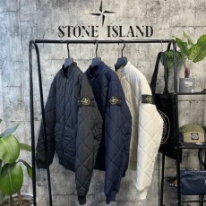 아가일퀄팅 패딩 점퍼