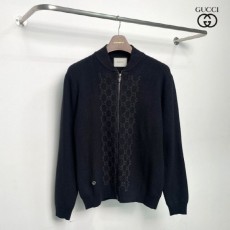 구* GG스틸 포인트 니트 풀집업