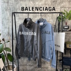 발**** 빈티지 로고 데님자켓