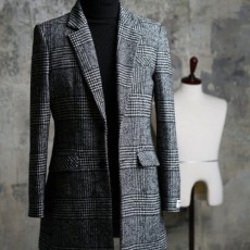 톰* 공유체크 코트