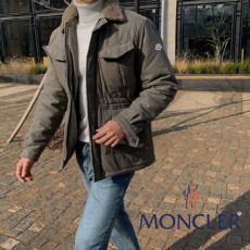 저데니아 바버 퀄팅 야상 (리얼양털)