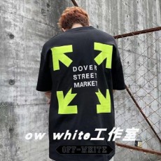 오* STREET MARKET 패턴 티셔츠