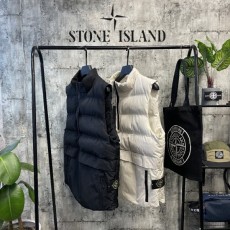 지퍼포인트 패딩조끼