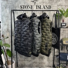 앰보후드패딩조끼