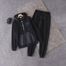 MONCLER 몽끌레어 오뚜기로고 후드 트레이닝 조거세트