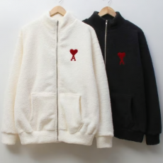 AMI 아미 양털집업