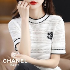 CHANEL 샤넬 플라워니트