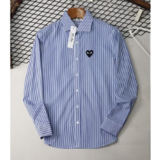 COMME DES GARCONS 꼼데가르송 스트라이프 셔츠(블랙와펜)