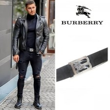 BURBERRY 버버리 24s 실버장식 벨트