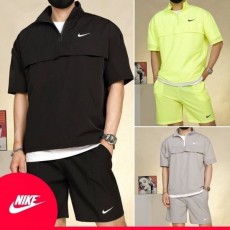 NIKE 나이키 체인지 반팔아노락 세트