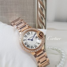 CARTIER 까르띠에 발롱 블루 드로즈골드