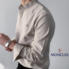 MONCLER 몽끌레어 포폴린 헨리넥 셔츠