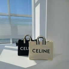 CELINE 셀린느 레터링 캔버스 에코백