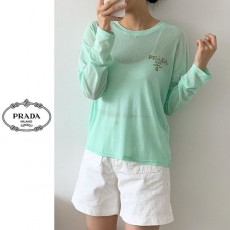 PRADA 프라다 밀라노 시스루 니트