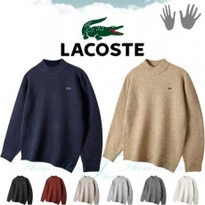 LACOSTE 라코스테 소프트 울 스판 하프 폴라