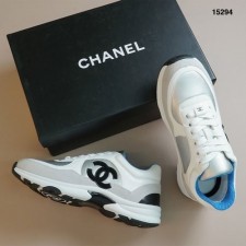 CHANEL 샤넬 CC로고 레이스업 스니커즈