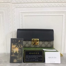 GUCCI 구찌 패드락 체인 장지갑