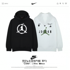 NIKE X OFF WHITE 나이키X오프화이트 콜라보 특양면후디