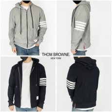 THOM BROWNE 톰브라운 와플 후드집업