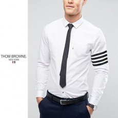 THOM BROWNE 톰브라운 암사선 베이직셔츠