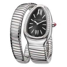 BVLGARI 불가리 세르펜티 투보가스 워치 블랙다이아