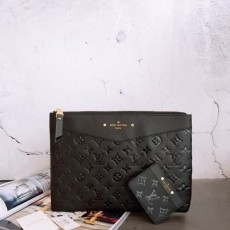 LOUIS VUITTON 루이비통 앙프렝뜨 클러치+카드지갑SET