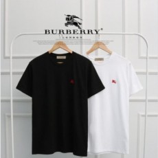 BURBERRY 버버리 자수 반팔티셔츠